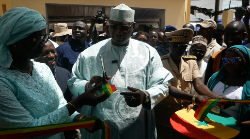 Kahone: inauguration en grande pompe du centre socioculturel Mbégane NDOUR
