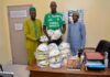 Kaolack: Abdoulaye Diagne (Pdt de L’ANPS KL) offre un lot de 30 ballons aux écoles
