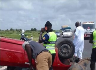 Kaolack: Samba Ndiaye (K2CN) en deuil, son chargé de la communication A B. Sarr, perd la vie dans un accident…