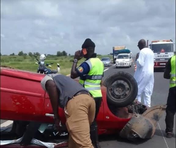 Kaolack: Samba Ndiaye (K2CN) en deuil, son chargé de la communication A B. Sarr, perd la vie dans un accident…