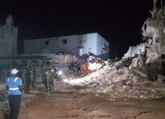 Kaolack: une maison r+2 s’effondre causant la mort d’une personne