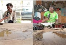 Kaolack : les eaux usées stagnantes, le calvaire quotidien des habitants de Sam angle SP