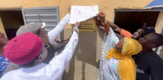 Kaolack: le Conseil départemental inaugure deux salles de classe à Kossy Baye