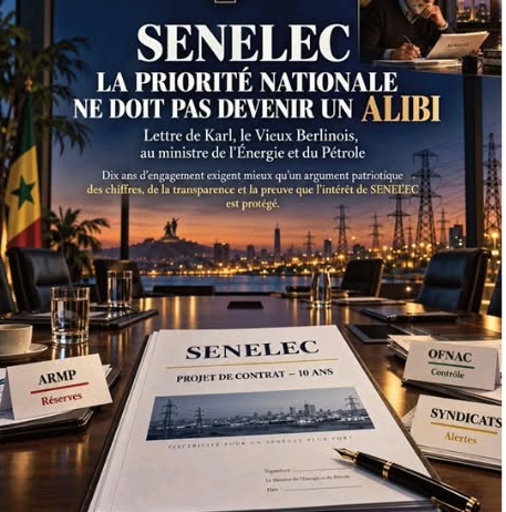 SENELEC : La priorité nationale ne doit pas devenir un alibi